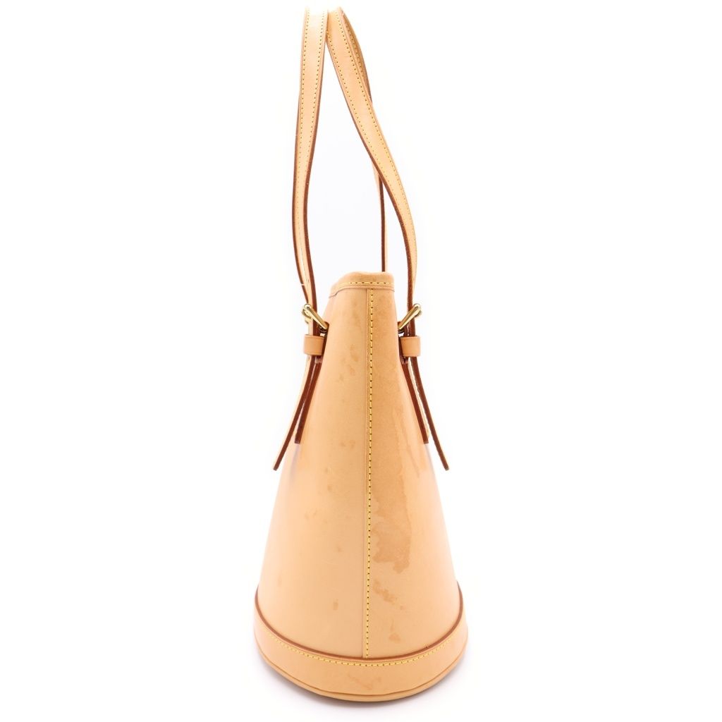 Louis Vuitton Nomad Bucket PM Tote Camel Brown Leather Gold — view 3