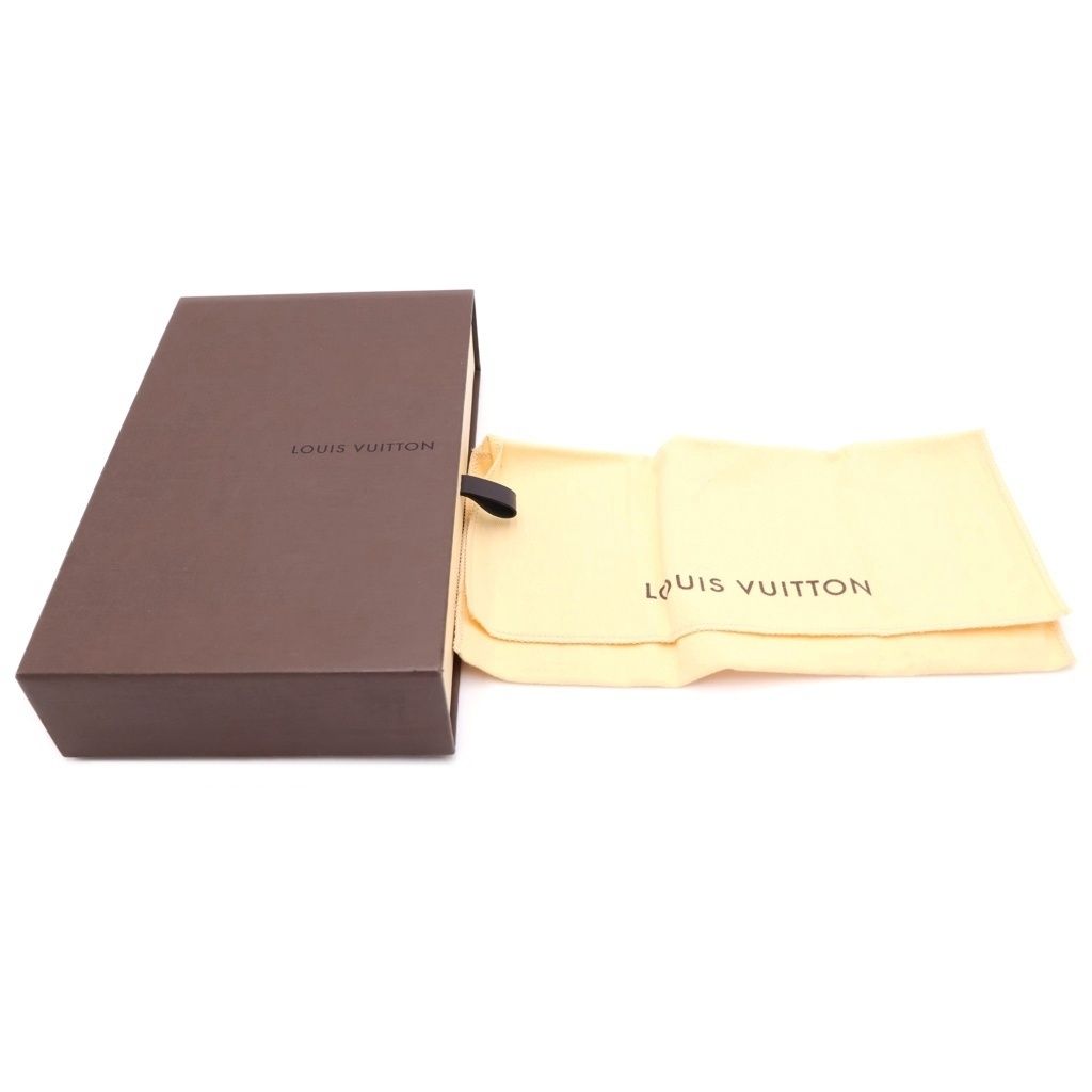 Louis Vuitton Monogram Shadow Zippy Organizer Wallet Black Leather Silver — view 6