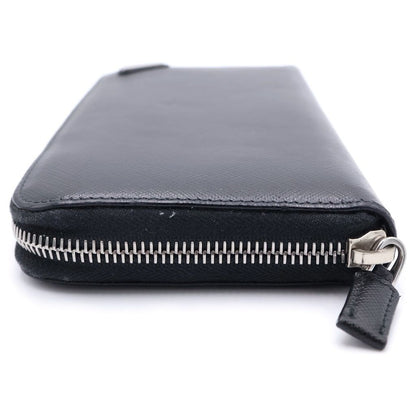 Prada Saffiano Wallet Black Leather — view 3