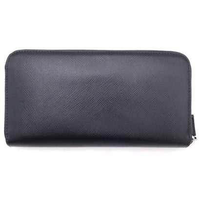 Prada Saffiano Wallet Black Leather — view 2
