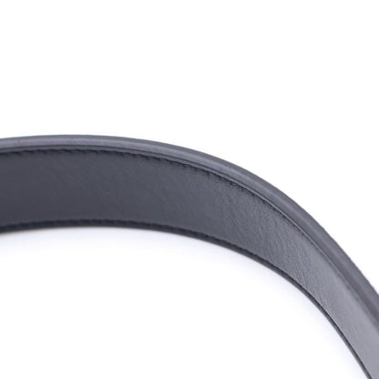 Fendi Belt Reversible Zucca Pattern Black Leather — view 6