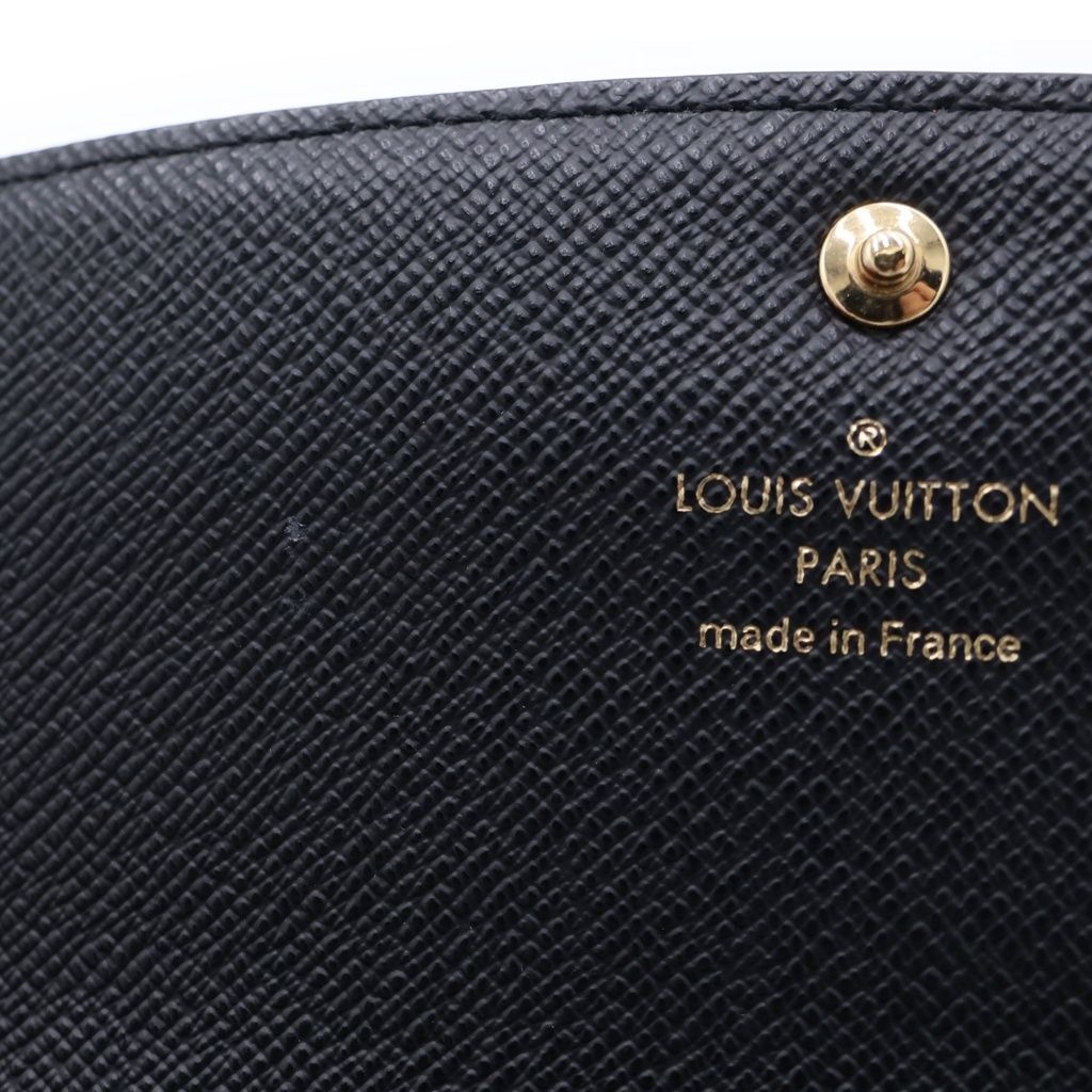 Louis Vuitton Monogram Reverse Portefeuille Emily Brown Leather Wallet — view 5