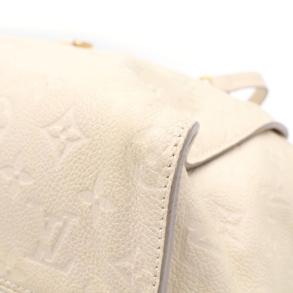Louis Vuitton Monogram Empreinte Luminous PM 2-Way Shoulder Bag Ivory Leather — view 6