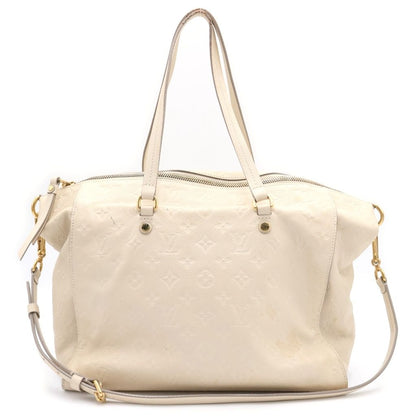 Louis Vuitton Monogram Empreinte Luminous PM 2-Way Shoulder Bag Ivory Leather — view 2
