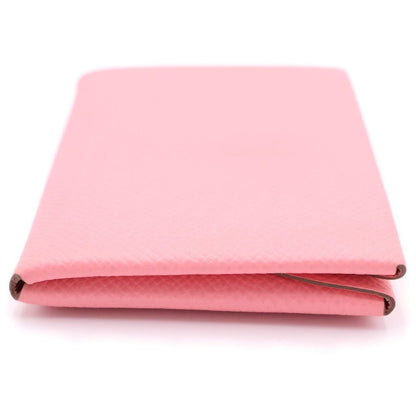 Hermes Calvi Duo Card Case Coin Pink — view 3