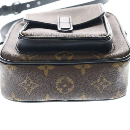 Louis Vuitton Monogram Macassar Christopher Wearable Wallet Mini Shoulder — view 4