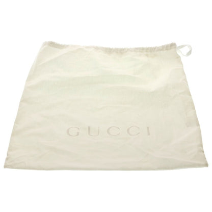 Gucci Go Leather Large Shoulder Bag Black Gold — view 6