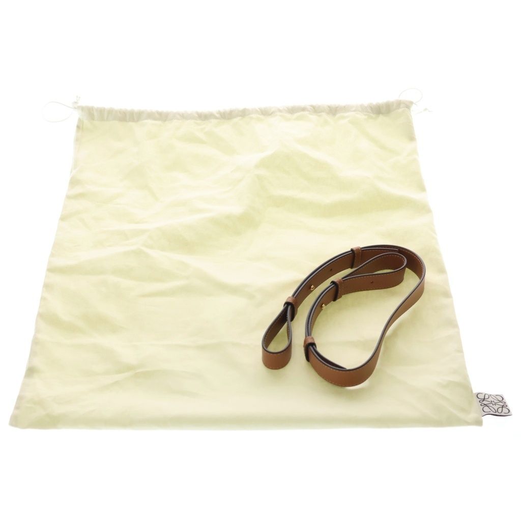 Loewe Hammock Small Leather 2-Way Bag Gold Brown — view 6