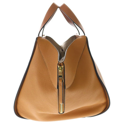 Loewe Hammock Small Leather 2-Way Bag Gold Brown — view 3