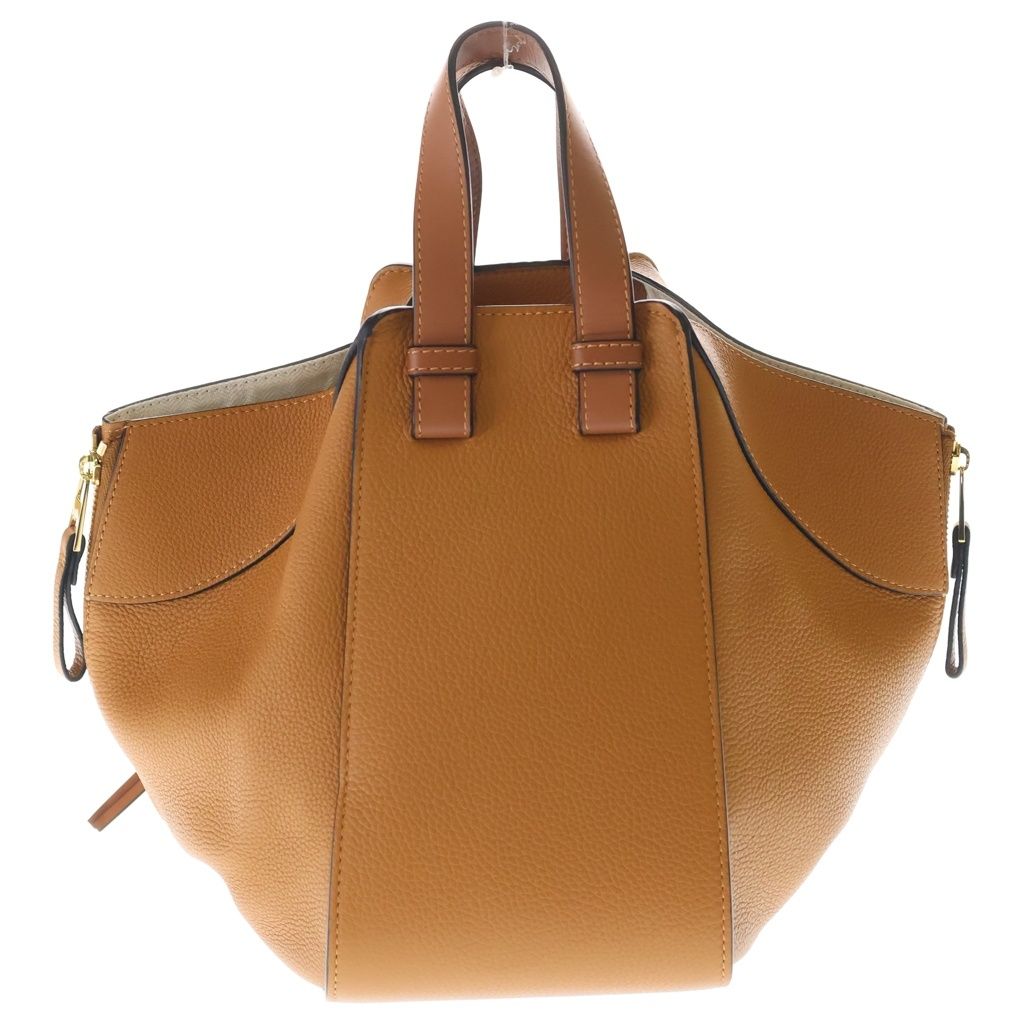 Loewe Hammock Small Leather 2-Way Bag Gold Brown — view 2