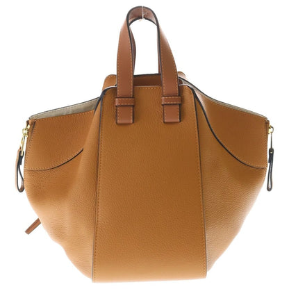 Loewe Hammock Small Leather 2-Way Bag Gold Brown — view 2