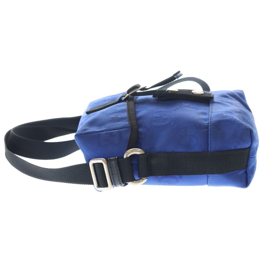 Gucci Off the Grid GG Supreme Shoulder Bag Blue — view 3