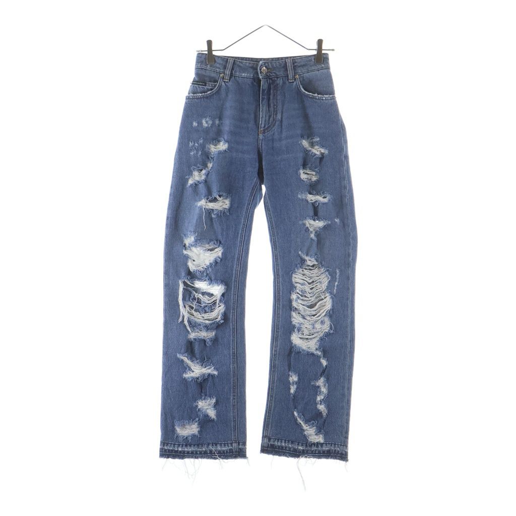 Dolce & Gabbana Dame Jidenim Pants Blue 36