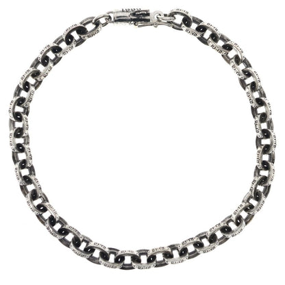 Chrome Hearts Paper Chain Bracelet Silver