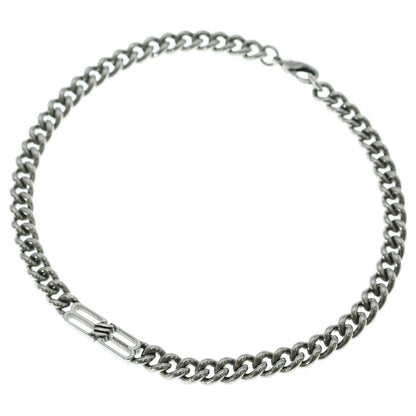 Balenciaga BB Icon Chain Necklace Silver — view 2