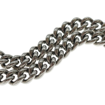 Balenciaga BB Icon Chain Necklace Silver — view 5