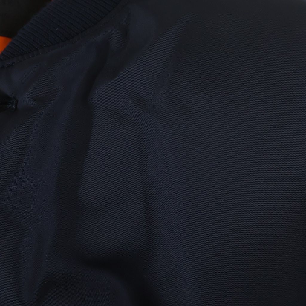 Prada Re-Nylon Bomber Jacket Navy — view 4