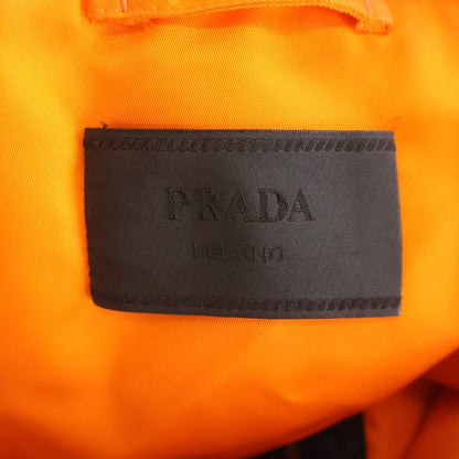 Prada Re-Nylon Bomber Jacket Navy — view 6