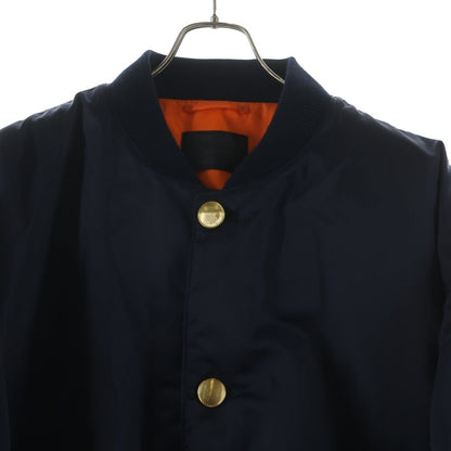 Prada Re-Nylon Bomber Jacket Navy — view 3