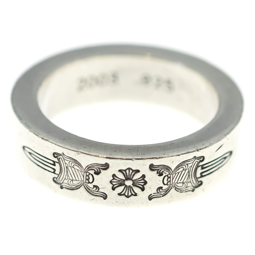 Chrome Hearts mm Spacer Dagger mm Ring Silver