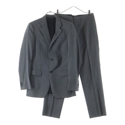 Prada Wool Set Jacket Trousers Gray