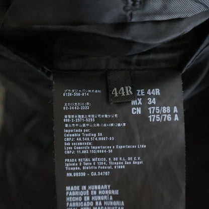Prada Wool Set Jacket Trousers Gray — view 8