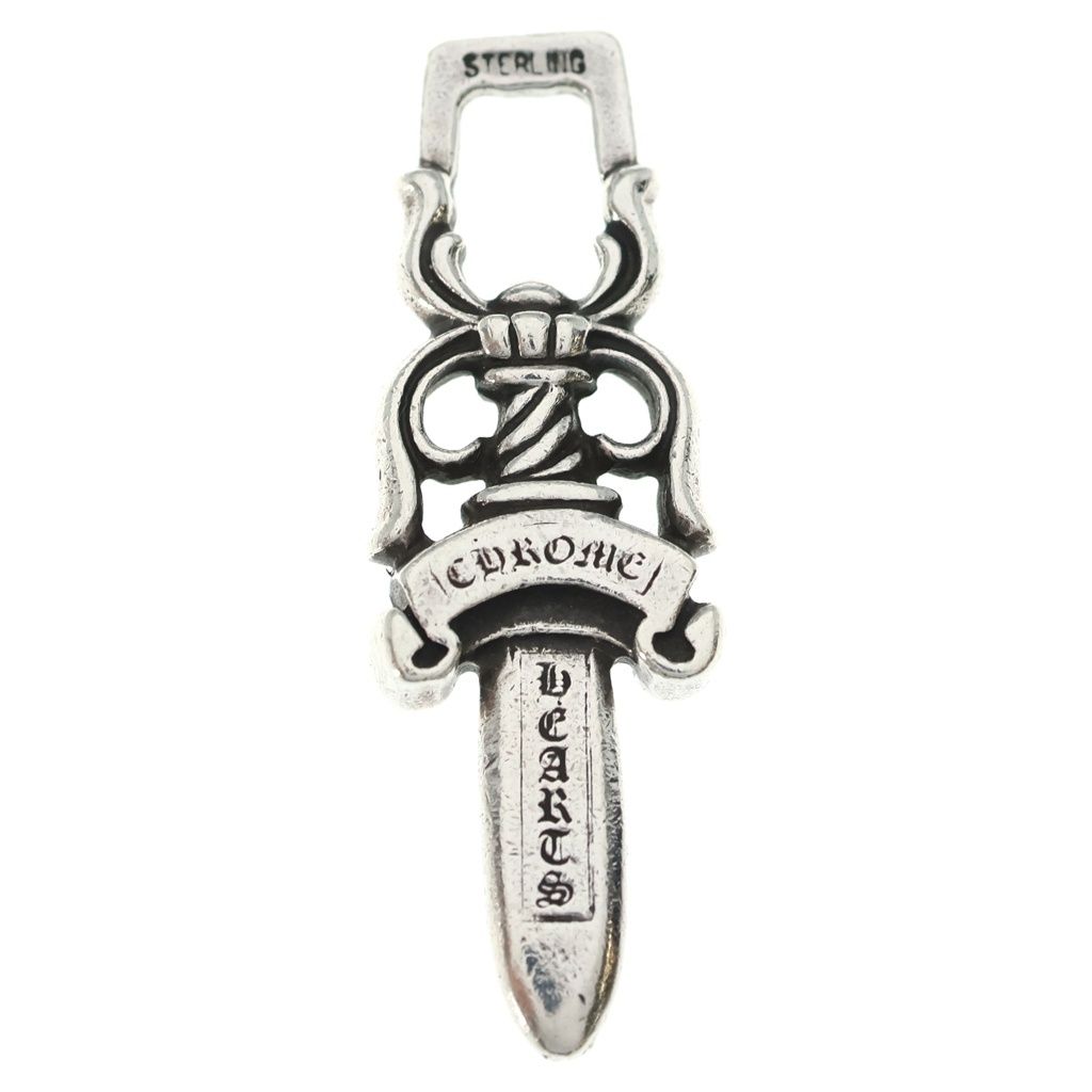 Chrome Hearts 10 Dagger Pendant Silver
