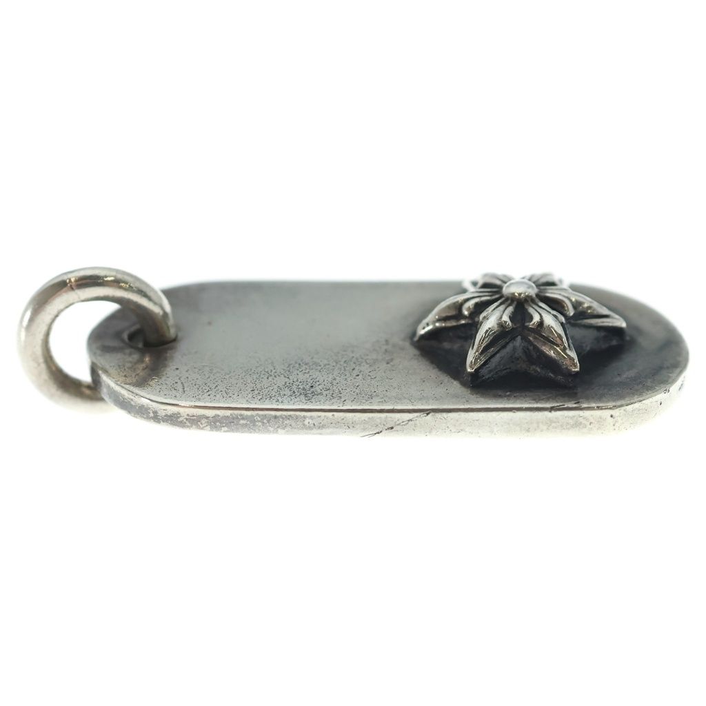 Chrome Hearts Raised Star Dogtag Dog Tag Silver Pendant — view 4