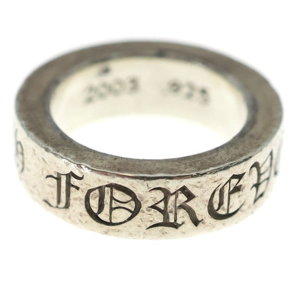 Chrome Hearts mm Spacer Forever mm Ring Silver