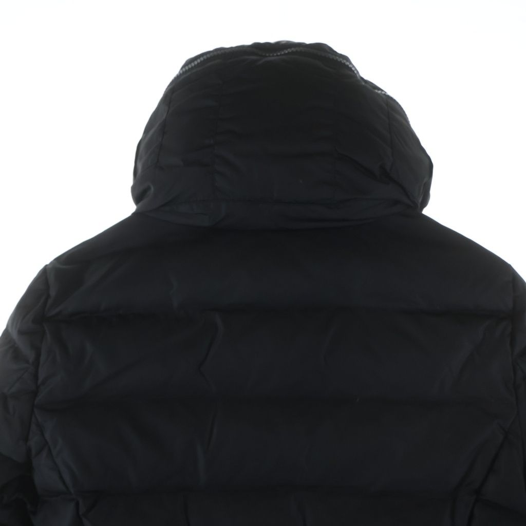 Moncler Flammette Jacket Flamette Zip Up Nylon Down Black — view 4