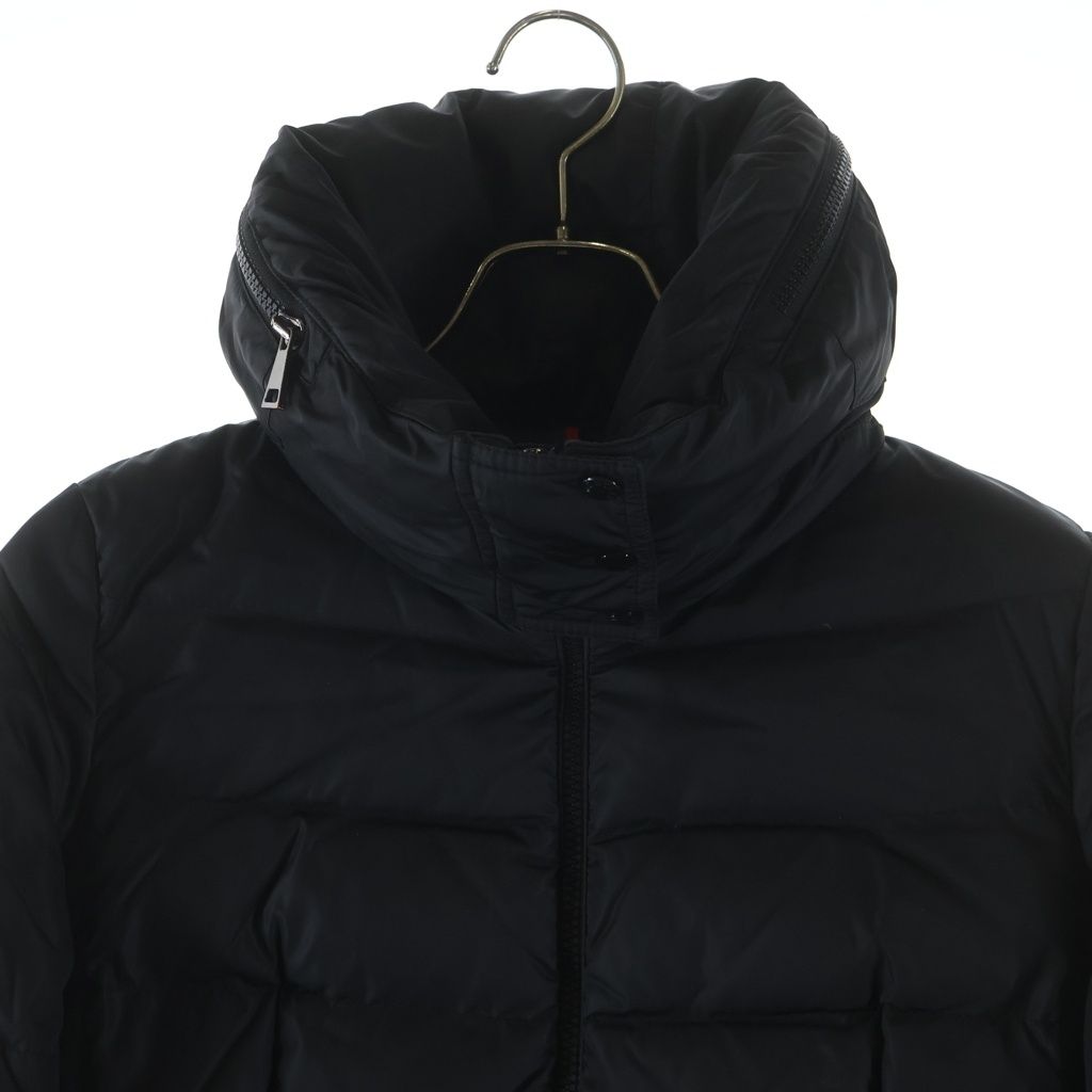 Moncler Flammette Jacket Flamette Zip Up Nylon Down Black — view 3
