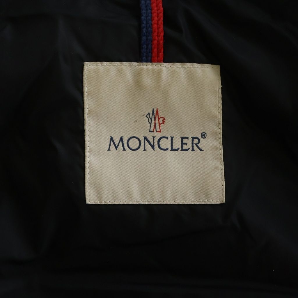 Moncler Flammette Jacket Flamette Zip Up Nylon Down Black — view 7
