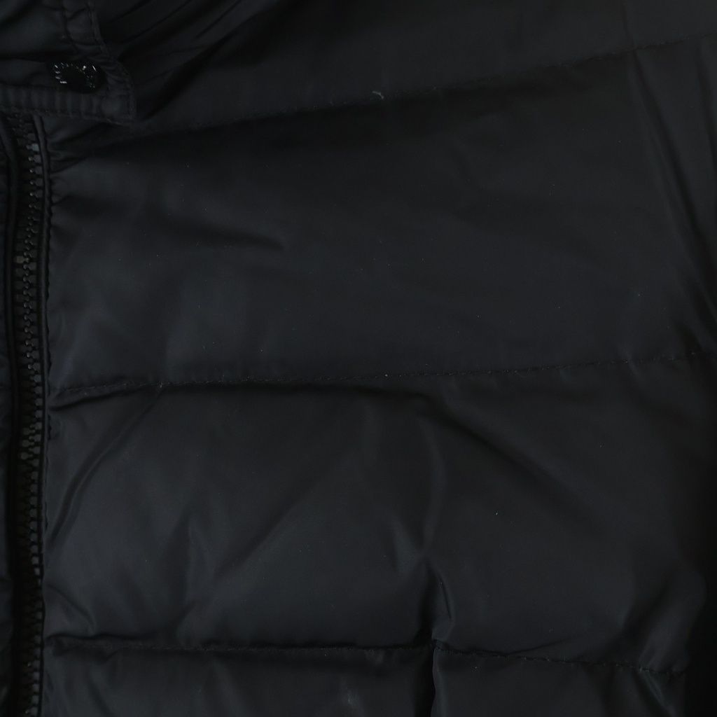 Moncler Flammette Jacket Flamette Zip Up Nylon Down Black — view 5