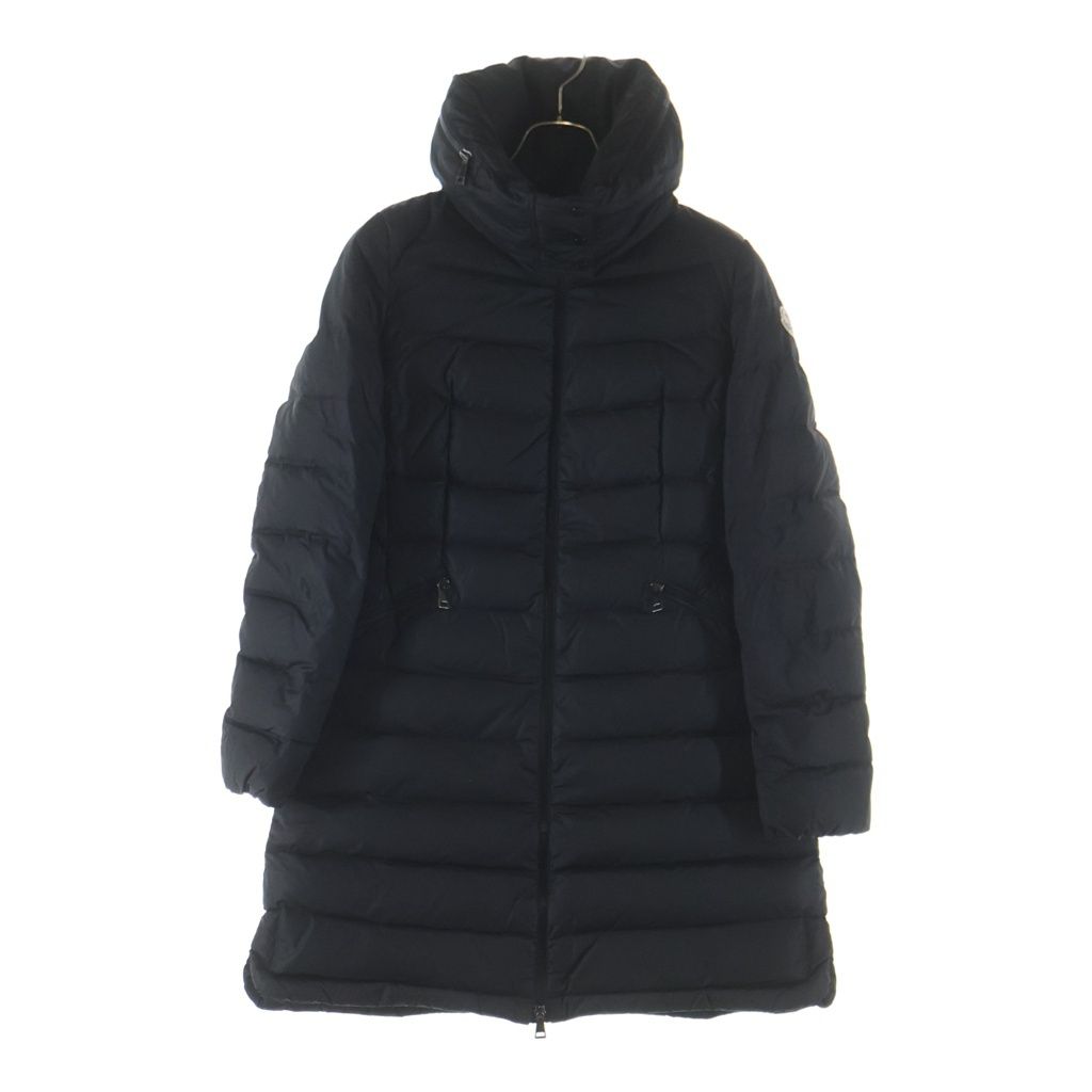 Moncler Flammette Jacket Flamette Zip Up Nylon Down Black