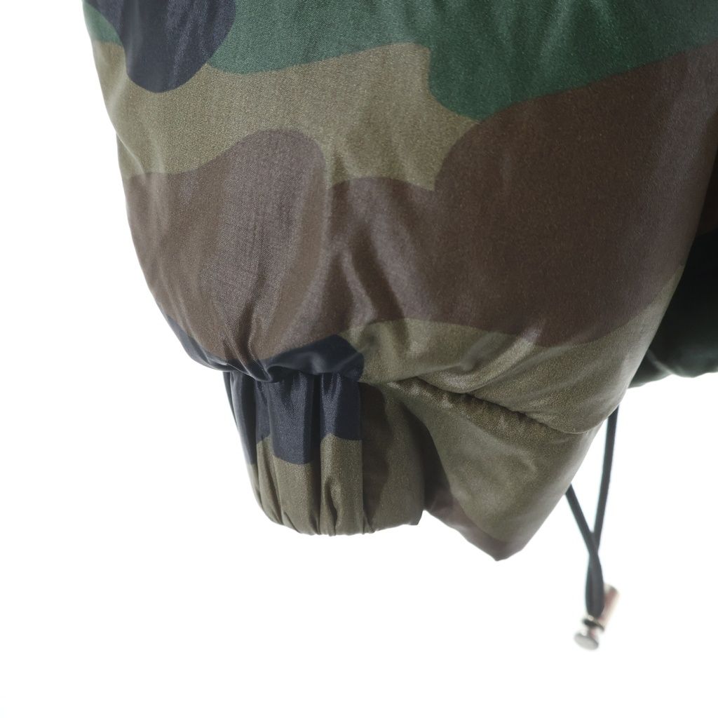 Moncler Blier Camouflage Nylon Down Jacket Khaki — view 6