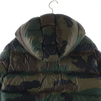 Moncler Blier Camouflage Nylon Down Jacket Khaki — view 4