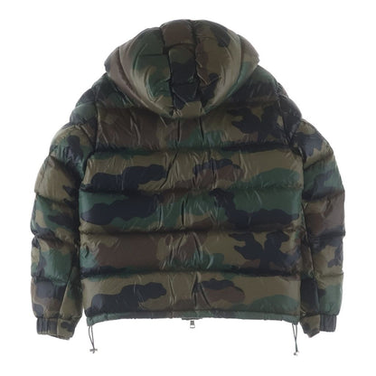 Moncler Blier Camouflage Nylon Down Jacket Khaki — view 2