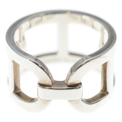 Hermes Chaine D'ancre Ring Silver