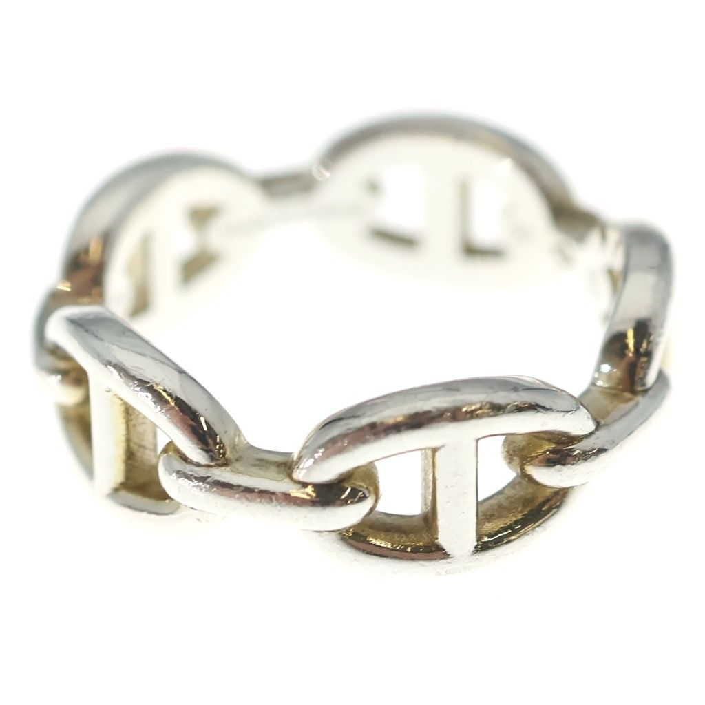 Hermes Chaine D'ancre Ring Silver — view 3