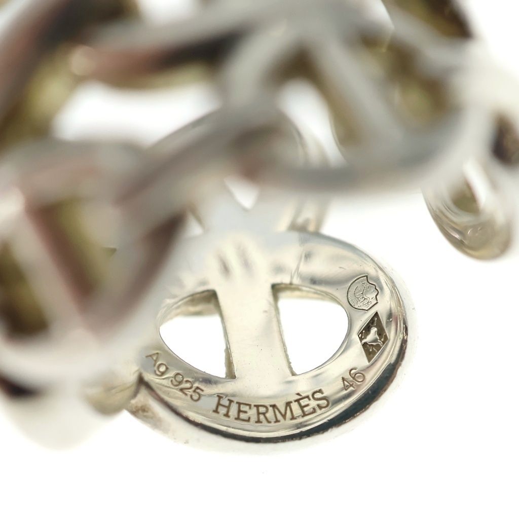 Hermes Chaine D'ancre GM Ring Silver — view 5