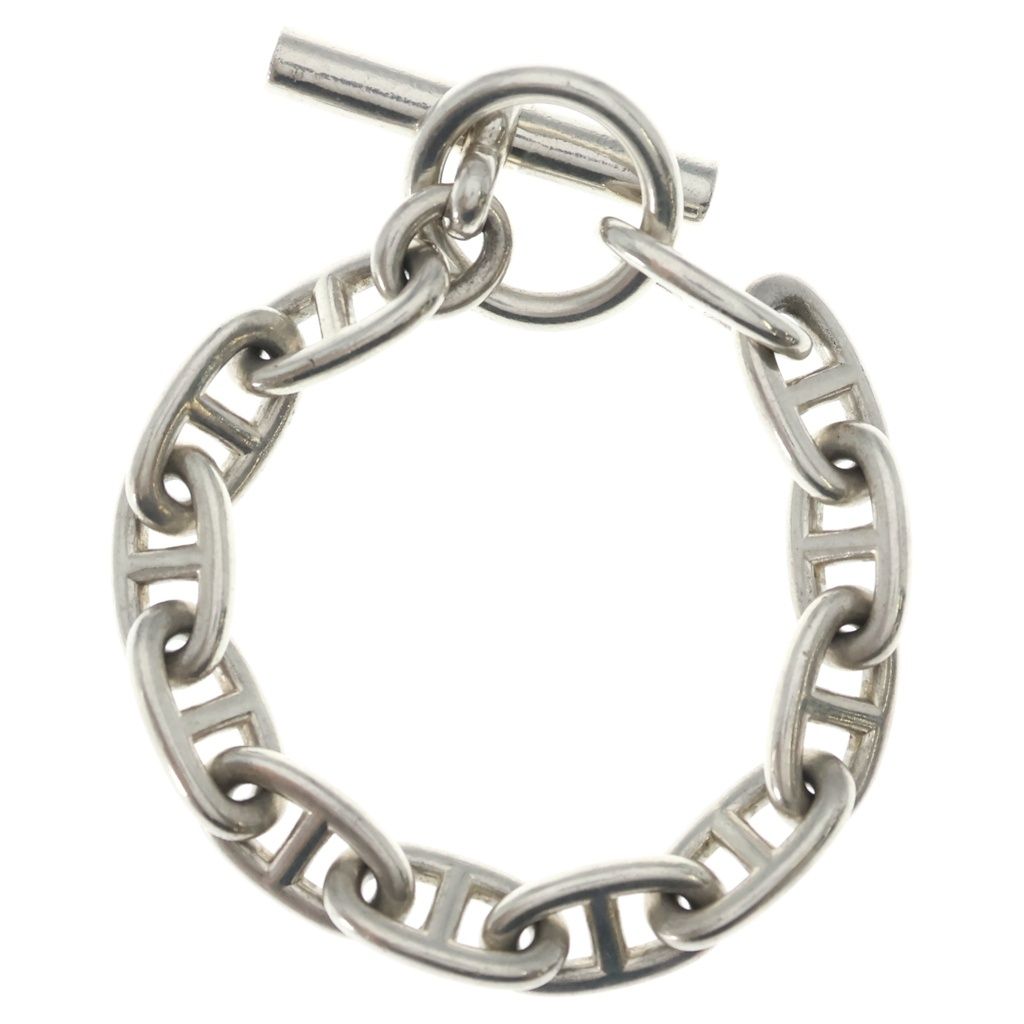 Hermes Vintage Chaine D'ancre GM Silver Bracelet — view 2