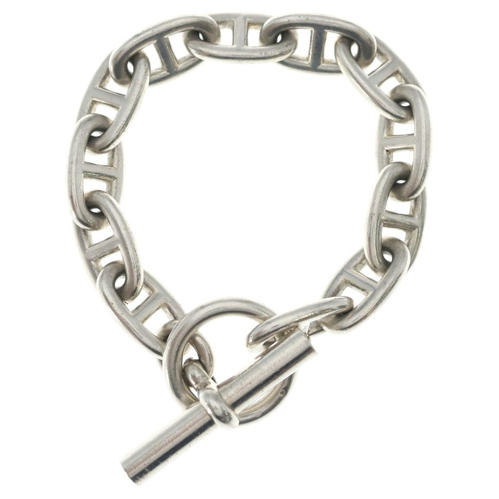 Hermes Vintage Chaine D'ancre GM Silver Bracelet