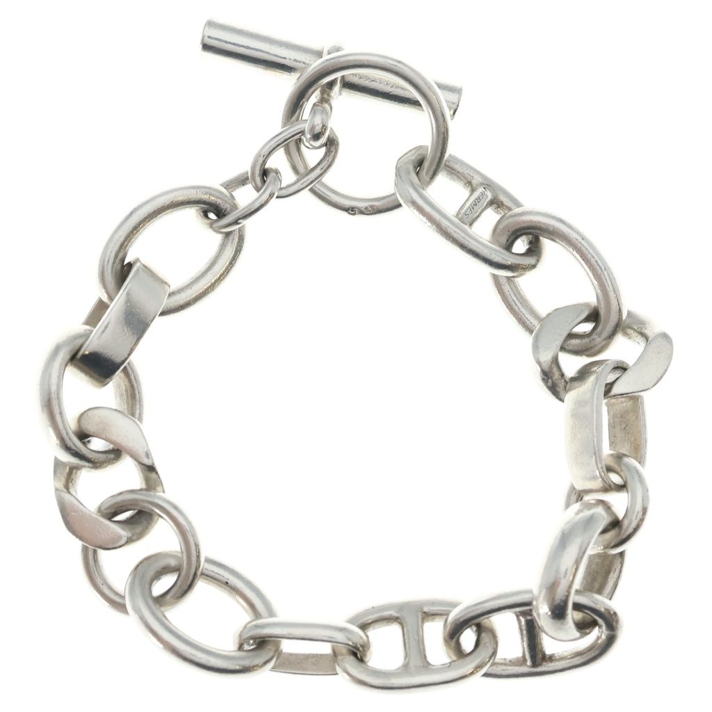 Hermes Vintage Area Bracelet PM Silver — view 2