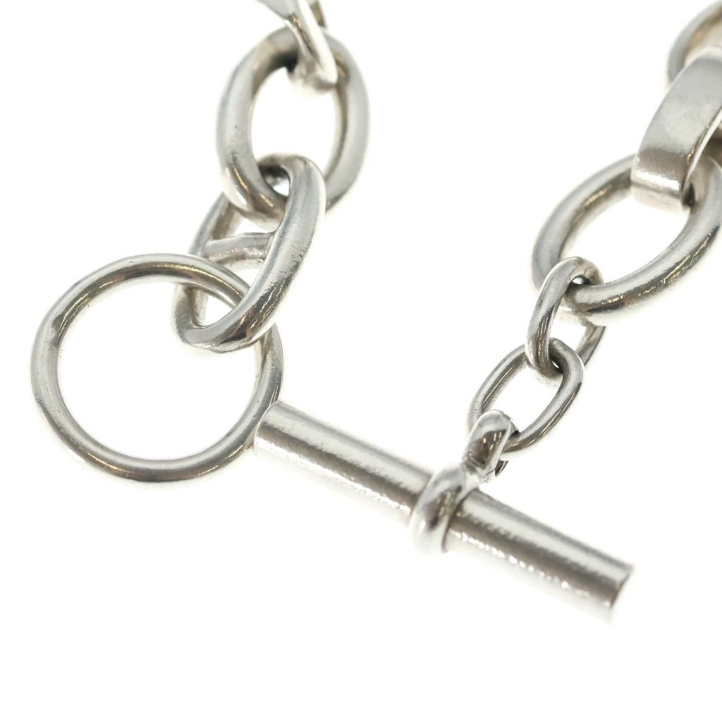 Hermes Vintage Area Bracelet PM Silver — view 5