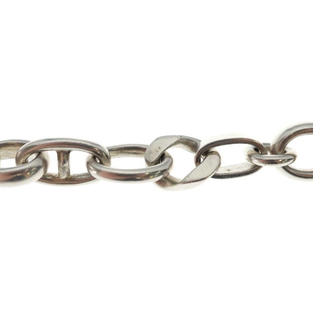 Hermes Vintage Area Necklace PM Silver — view 5