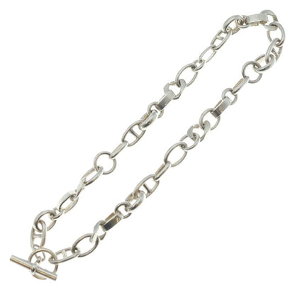 Hermes Vintage Area Necklace PM Silver — view 2