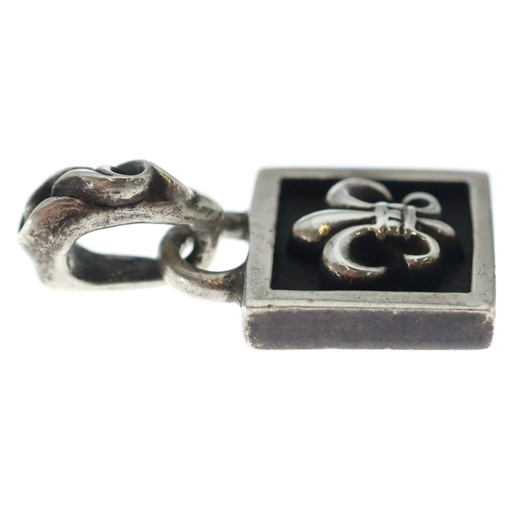 Chrome Hearts Framed BS Fluer BS Flare Charm Pendant Silver — view 4