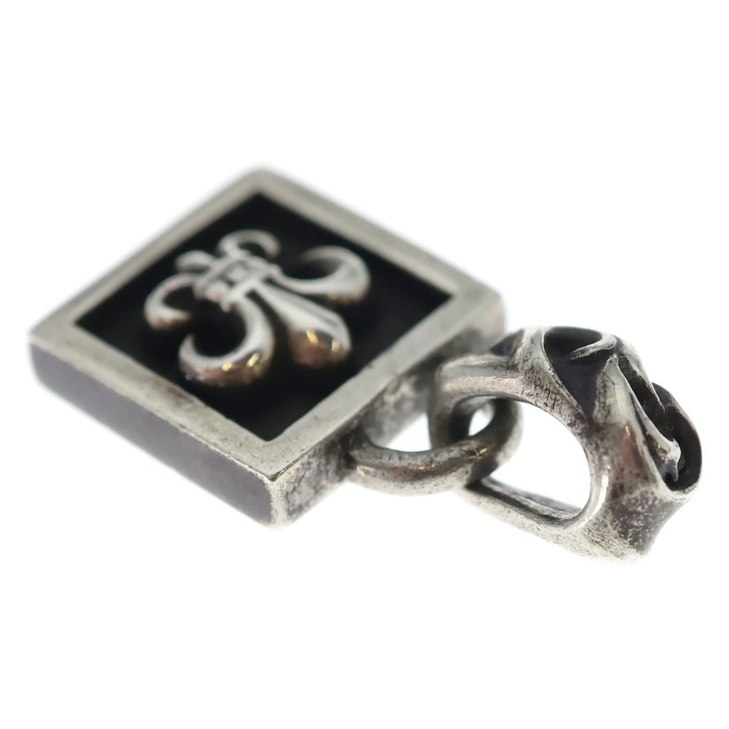 Chrome Hearts Framed BS Fluer BS Flare Charm Pendant Silver — view 6