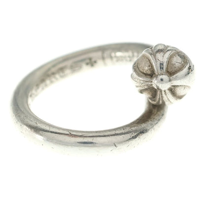 Chrome Hearts Nail Crsball Cross Ball Ring Silver — view 3