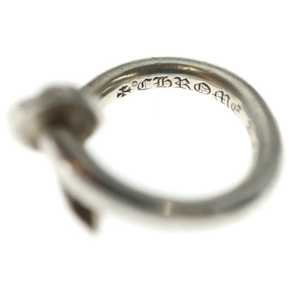 Chrome Hearts Nail Crsball Cross Ball Ring Silver — view 5